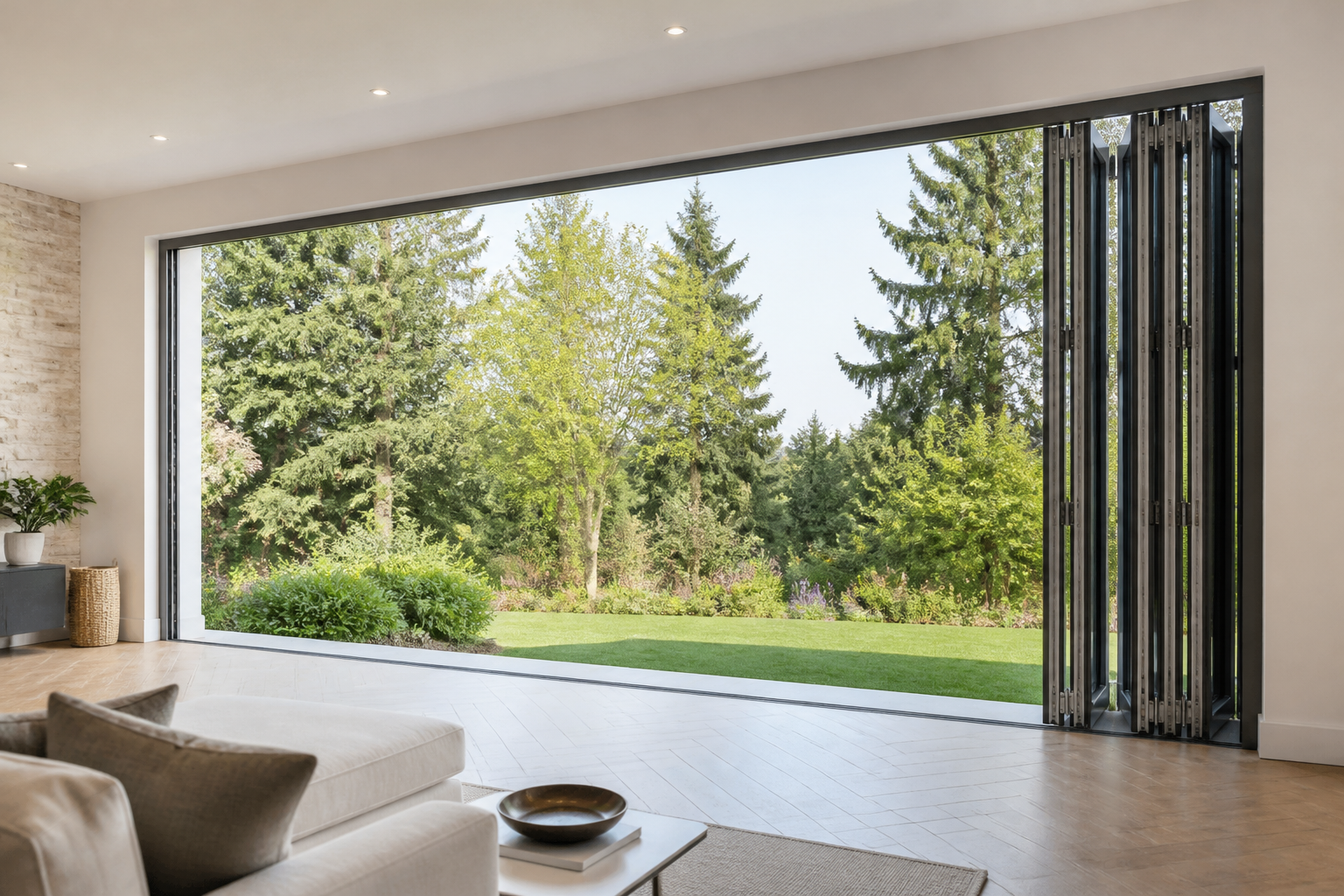 VLX 100 Bifold / Folding Door in San Antonio, TX | Juniper Windows San Antonio - detail 4