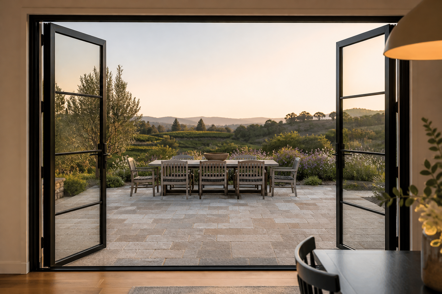 VLX 100 Double Swing / French Door in San Antonio, TX | Juniper Windows San Antonio - detail 6