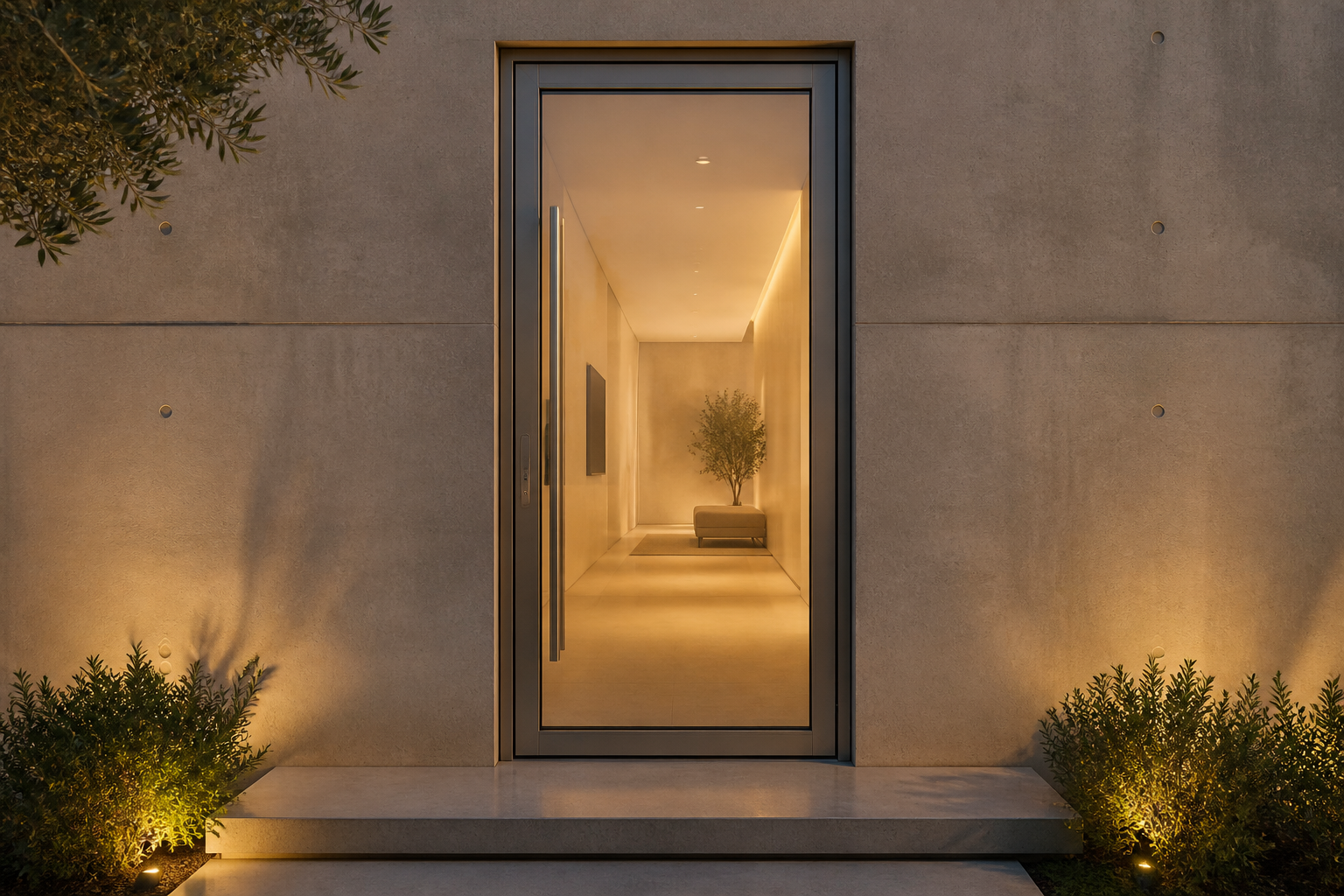 VLX 100 Pivot Door in San Antonio, TX | Juniper Windows San Antonio - detail 2